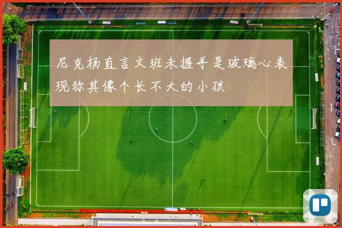 尼克杨直言文班未握手是玻璃心表现称其像个长不大的小孩